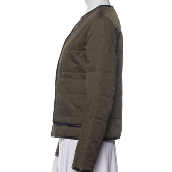 Alexander Wang Army Green Bomber Jacket - Picture 2 of 3